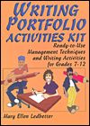 writing portfolio activities kit